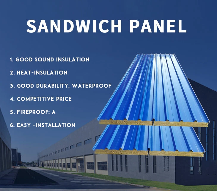 Insulation Rock Wool Purifying Rock Wool Board Rock Wool Wall Sandwich Panel