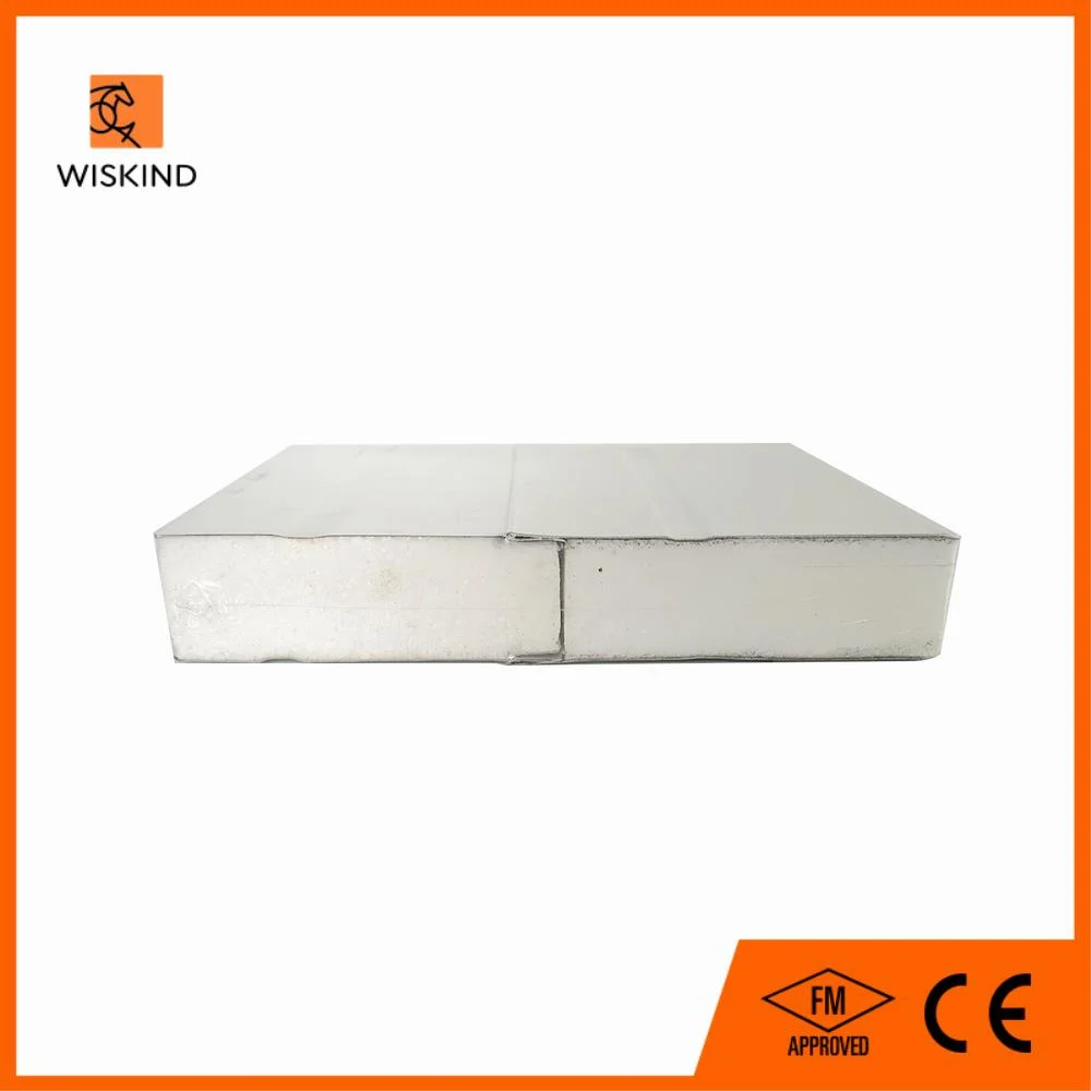 Heat Insulated Fireproof EPS/PU/PIR/PUR/Puf/Polyurethane/Rockwool/Glasswool Cold Storage Clean Room Sandwich Panel for Wall/Roof/Ceiling